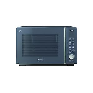 Bauknecht MF 259 SG Mikrowelle/Extra Space: Kombi Ohne Drehteller/My Menu/Crisp Fry/Spezialprogramme/Dampfgarfunktion inkl. Dampfgarbeh?lter/Hei?luft/Quarz Grill/Auto Clean/ 25L