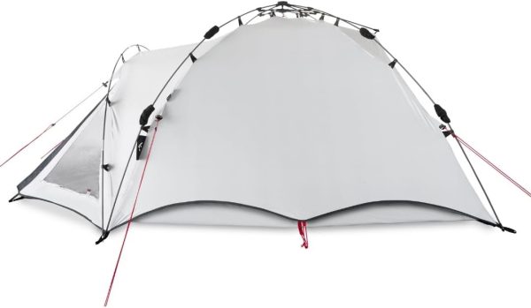 qeedo Quick Oak Dark Series Campingzelt mit abgedunkelter Schlafkabine. nachtschwarz - Sekundenzelt mit Quick-Up-System stabil & wasserdicht. ideal f??r Camping & Festival. Komfort-Zelt f??r 3 Personen – Bild 7