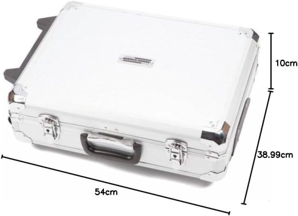 Brüder Mannesmann Alu-Werkzeugtrolley. bestückt. 159-teilig | M29077 – Bild 10