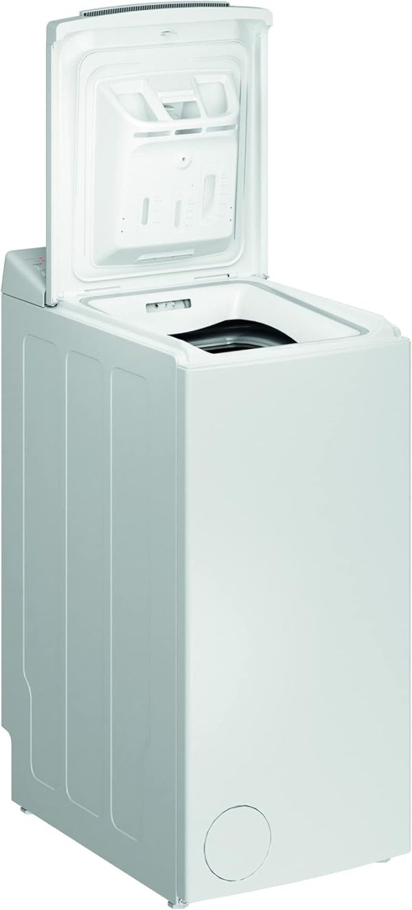 Bauknecht WMT BK 126 B Toplader-Waschmaschine/6 kg/1200 UpM/Kurz30'/FreshFinish/Extra Sp??len/SoftOpening/Sportkleidung/Wolleprogramm/Aqua Saver/Inverter Motor [Energieklasse B] – Bild 3