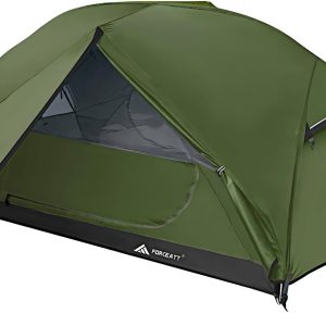 Forceatt Zelt 2-3 Personen Camping Zelt. 2 Doors Wasserdicht & Winddicht 3-4 Saison Ultraleichte Rucksack Zelt f??r Trekking. Camping. Outdoor.