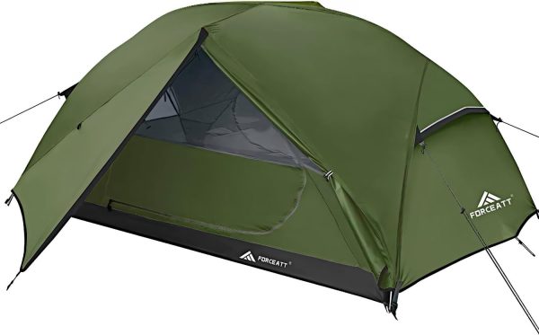 Forceatt Zelt 2-3 Personen Camping Zelt. 2 Doors Wasserdicht & Winddicht 3-4 Saison Ultraleichte Rucksack Zelt f??r Trekking. Camping. Outdoor.