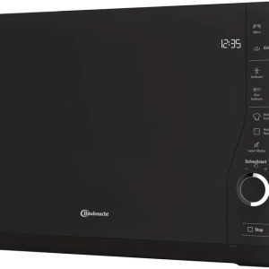 Bauknecht ExtraSpace Crisp MW 427 SL/Kombination Grill und Mikrowelle/Maximale Flexibilit?t-Ohne Drehteller/ 800 W/ 25 L Garraum/Grill 1000 W/Crisp-Funktion/Dampfgarfunktion/AutoClean. Silber