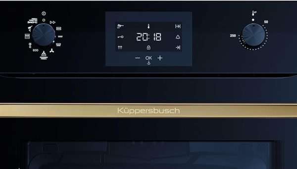 K??ppersbusch BP 6332.0 S5 K-Series.3 Pyrolyse Pizza-Backofen Schwarz/Black Velvet – Bild 2