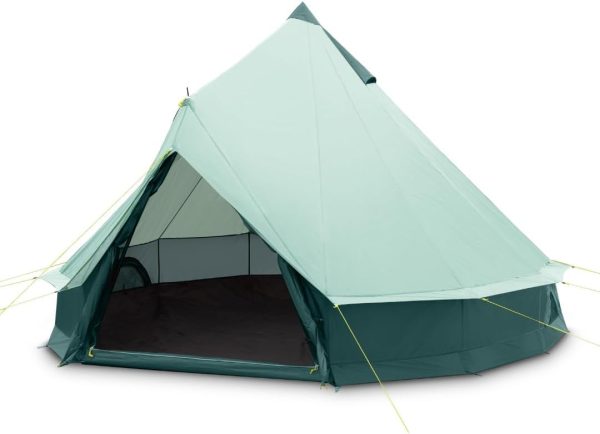qeedo Bell Tipi Camping Zelt f??r Gruppen oder Familien (Gr??en 6. 8. 10. 12 Personen)