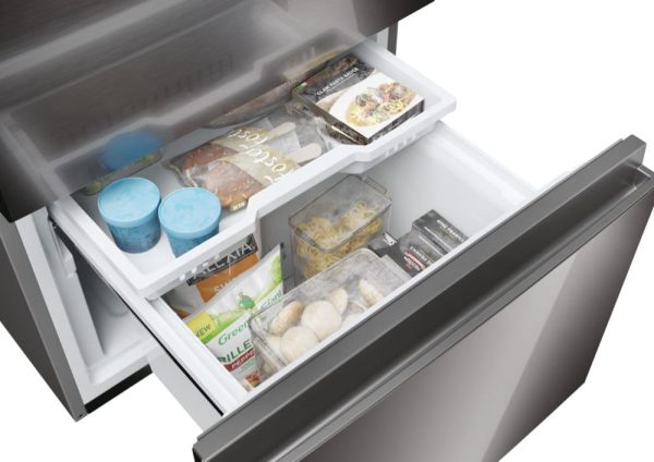 Haier 3D 60 SERIE 5 HTW5620CNMP K??hl-Gefrierkombination/Total No Frost/Smart hON-App/HumidityZone/XXL Nutzinhalt/Leise nur 35 db(A) / Dark Inox – Bild 9