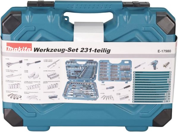 Makita E-17980 Werkzeug-Set 231-teilig – Bild 7
