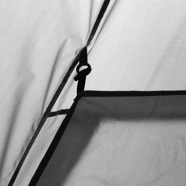 Zelt Ravello - Tipizelt in 2 Gr??en f??r 4-8 Personen. Familienzelt mit 400 cm oder 500 cm Durchmesser. Campingzelt mit 5000 mm Wassers?ule. UV 50+ Schutz. eingen?htem Boden. Insektenschutz – Bild 6