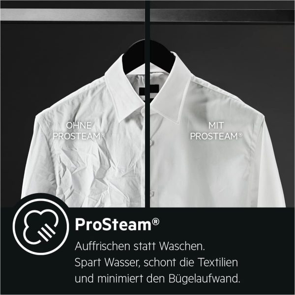 AEG L7WBA60680 Waschtrockner / DualSense - schonende Pflege / 8 kg Waschen / 5 kg Trocknen / D / energiesparend / Mengenautomatik / Nachlegefunktion / ProSteam - Auffrischfunktion / 1600 U/min Wei? – Bild 4
