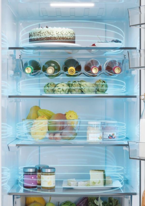 Haier 3D 60 SERIE 5 HTW5620CNMP K??hl-Gefrierkombination/Total No Frost/Smart hON-App/HumidityZone/XXL Nutzinhalt/Leise nur 35 db(A) / Dark Inox – Bild 11