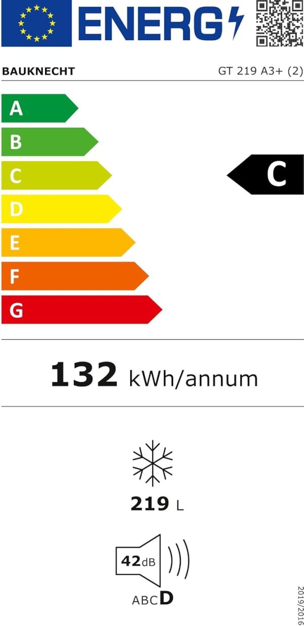 Bauknecht GT 219 A3+ Gefriertruhe/ Gefrieren: 215 L/ Supergefrieren/ SapceMax/ Innenbeleuchtung/ ECO Energiesparen/ Kindersicherung – Bild 13