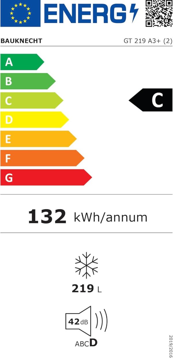 Bauknecht GT 219 A3+ Gefriertruhe/ Gefrieren: 215 L/ Supergefrieren/ SapceMax/ Innenbeleuchtung/ ECO Energiesparen/ Kindersicherung – Bild 16