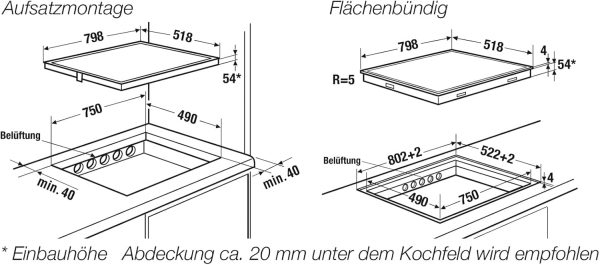 K??ppersbusch KI8330.0SR. Induktionskochfeld K-SERIES.3. Black – Bild 5