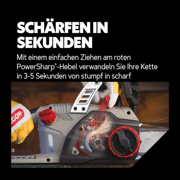 Oregon CS1500 45 cm (18 Zoll) 2400 W 230 V Selbstschärfende Elektrokettensäge. 3 Jahre Garantie – Bild 9
