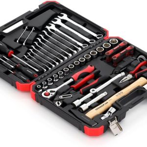 GEDORE red Steckschlüsselsatz. Set 61tlg. 12-kant. 1/2 Zoll. 4-13mm. Werkzeug. Knarre Hammer Zange. für KFZ. R69003061