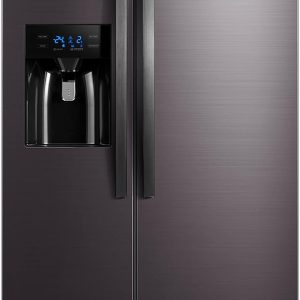 Midea KS-DDX 6.32 WT Side-by-Side K??hl-/Gefrierkombination/ 178.8 cm H?he/ 254 kWh/Jahr/No Frost/Dual Inverter Compressor/mit 3in1 Wasser-/Eisspender und Wassertank. Dark Inox