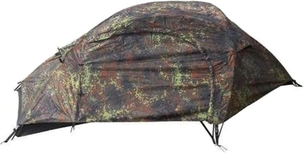 Mil-Tec Einmannzelt Recom (150x250cm) ? Tunnelzelt f??r 1 Person ? Ultraleicht. kompakt. Wind- & sturmsicher ? Zelt f??r Trekking. Camping. Outdoor. Wandern ? 1-Personen-Zelt – Bild 3
