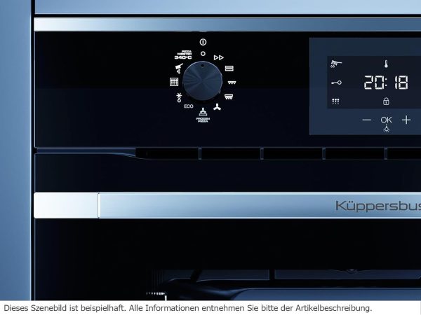 K??ppersbusch BP 6332.0 S5 K-Series.3 Pyrolyse Pizza-Backofen Schwarz/Black Velvet – Bild 4