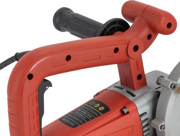 Betonsäge Elektrische Steinsäge 4800W Nassschneider Pflastersteine 5000 R/min Wand-Schneidemaschine Elektrische Staubfreies Steintrennmaschine – Bild 6