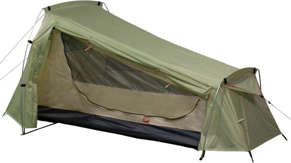 1 Personen Zelt Trekking Zelt Norskskin Trekk Doppelwandig Aluminium Gest?nge 1.6 kg. 3000 mm Wassers?ulde Doppelwandig. Packma? 34 cm x 14 cm – Bild 7