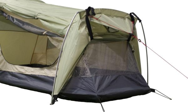 1 Personen Zelt Trekking Zelt Norskskin Trekk Doppelwandig Aluminium Gest?nge 1.6 kg. 3000 mm Wassers?ulde Doppelwandig. Packma? 34 cm x 14 cm – Bild 6