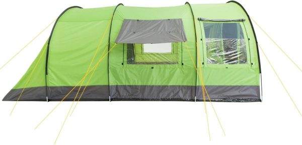 Zelt Relax6 f??r 6 Personen | Variables Tunnelzelt mit gro?em Vorraum. 5000 mm Wassers?ule | Abtrennbare Schlafkabine | Gruppenzelt. Campingzelt. Familienzelt – Bild 6