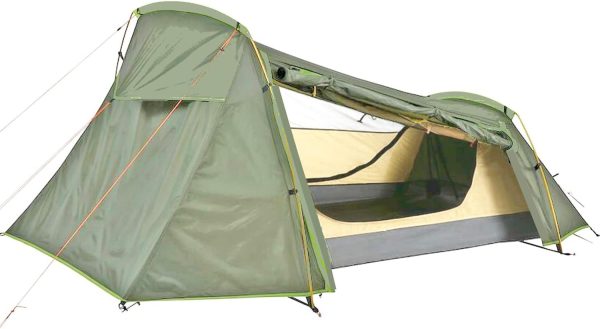 1 Personen Zelt Trekking Zelt Norskskin Trekk Doppelwandig Aluminium Gest?nge 1.6 kg. 3000 mm Wassers?ulde Doppelwandig. Packma? 34 cm x 14 cm