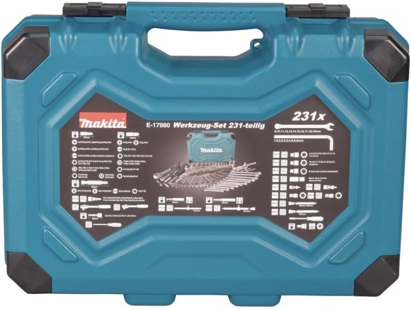 Makita E-17980 Werkzeug-Set 231-teilig – Bild 6