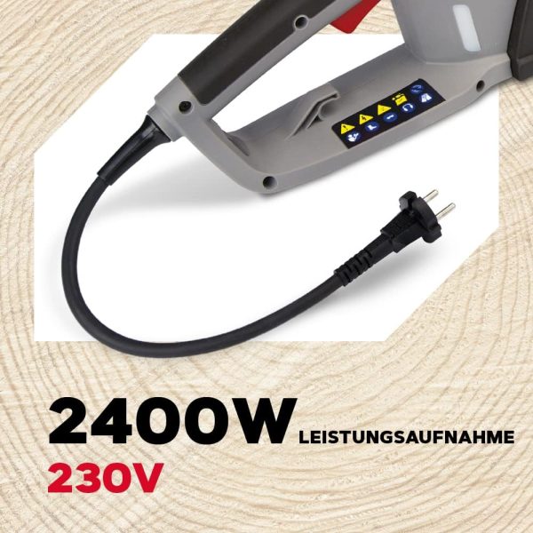 Oregon CS1500 45 cm (18 Zoll) 2400 W 230 V Selbstschärfende Elektrokettensäge. 3 Jahre Garantie – Bild 4