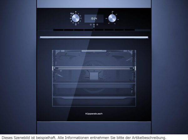 K??ppersbusch BP 6202.0 S1 Pyrolyse Pizza-Backofen Schwarz – Bild 3