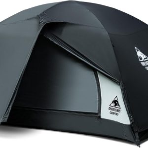OneTigris Stella Rucksack Zelt - Freistehend leicht 3000 mm wasserdicht 4 Jahreszeiten Camping Zelt f??r Outdoor Wandern Bergsteigen