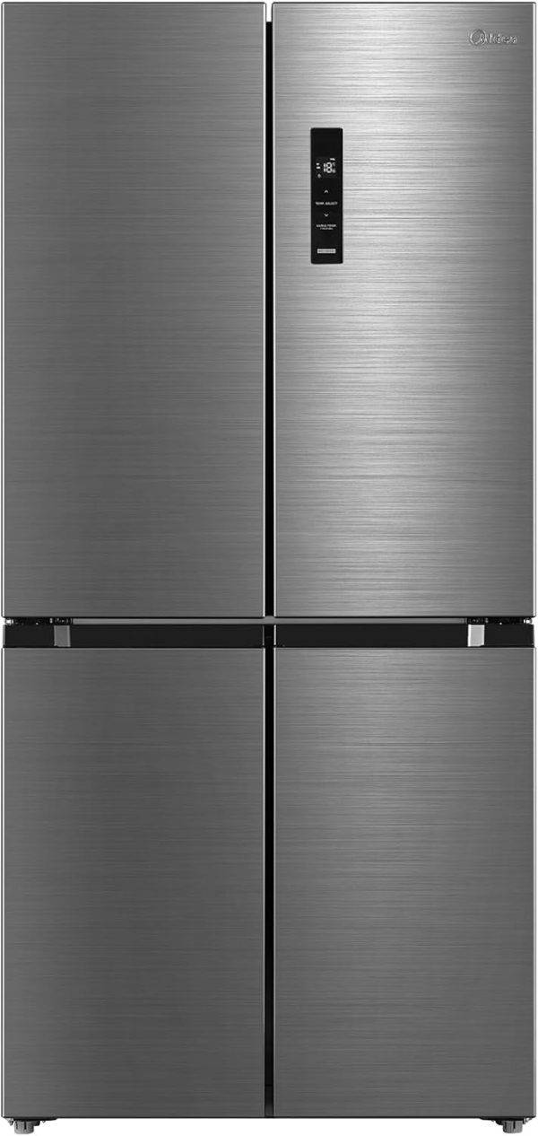 Midea MDRF632FID46 Multi Door K??hl-/Gefrierkombination/ 177.5cm H?he /83.3cm Breit/65.3cm Tiefe/NoFrost/295 kWh/Jahr /305L K??hlteil/169L Gefrierteil/Plasma Pure/Inverter Compressor/Vario Box