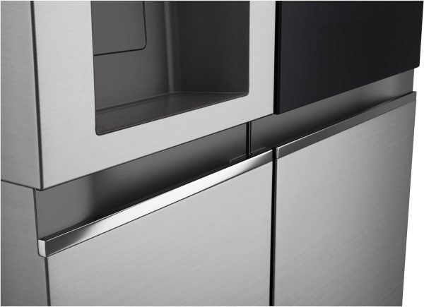 LG GSGV81PYLL Side by Side K??hlschrank. Klasse E. 635 L. Instaview. K??hlschrank mit Gefrierfach. Eis-. Crushed Ice- Wasserspender. Total NoFrost. Smart Inverter Kompressor. Wi-Fi – Bild 8