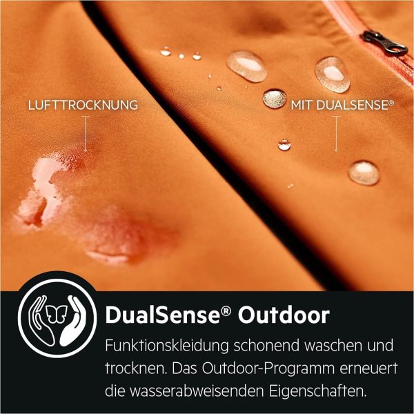 AEG L7WBA60680 Waschtrockner / DualSense - schonende Pflege / 8 kg Waschen / 5 kg Trocknen / D / energiesparend / Mengenautomatik / Nachlegefunktion / ProSteam - Auffrischfunktion / 1600 U/min Wei? – Bild 3