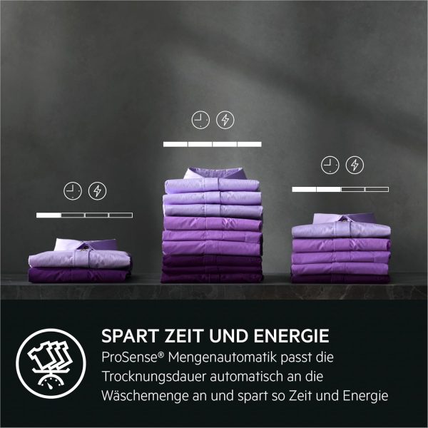 AEG W?rmepumpentrockner 9 kg| Serie 7000 SensiDry schonendes & energiesparendes Trockenverfahren| A+++| Mengenautomatik| Schontrommel| Knitterschutz | TR7T60690 – Bild 3