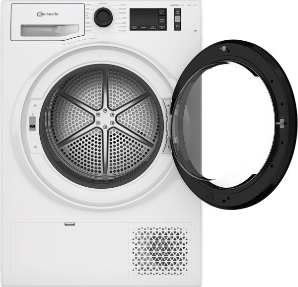 Bauknecht T Sense M11 83 N W?rmepumpentrockner /8 kg/EEK A+++ /ActiveCare-Technologie/EasyCleaning-Filter/Auffrischen-Programm/B??gelleicht-Programm/Wolle-Programm/Knitterschutz. Wei? – Bild 3