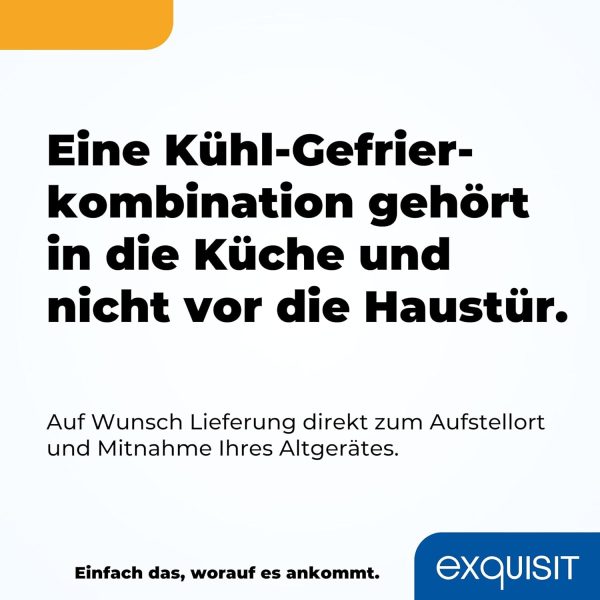 Exquisit K??hl-Gefrierkombination. K??hlschrank mit Gefrierfach. 4-Sterne-Gefrieren. 157 Liter. Alarm-Funktion. Schnellk??hlen. KGC5231-60-E-050C weiss – Bild 7