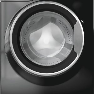 Bauknecht W8 S6300 A Waschmaschine Frontlader / 8kg / EEK A/Kurz 30 / Kurz 45 / Kraftvolle Fleckenentfernung/Anti-Allergie-Programm/Wolleprogramm/Schwarz/Langlebiger Inverter-Motor
