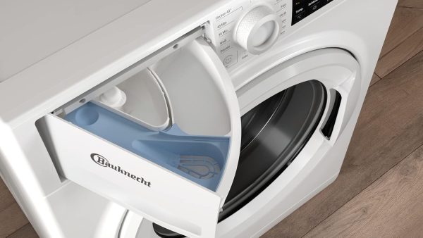 Bauknecht BPW 814 A Waschmaschine Frontlader/ 8kg/ kraftvolle Fleckenentfernung/Clean Plus/Kurz 45' / Anti-Allergie Plus/Mengenautomatik/Option Extra Touch. White – Bild 6