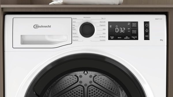 Bauknecht T Soft M11 82 N W?rmepumpentrockner /8kg /EEK A++ /Crease Care - knitterfreie W?sche/ EasyCleaning-Filter / Auffrischen-Programm/ Baby-Programm/Anti-Allergie-Programm/Kuscheltier Programm – Bild 5