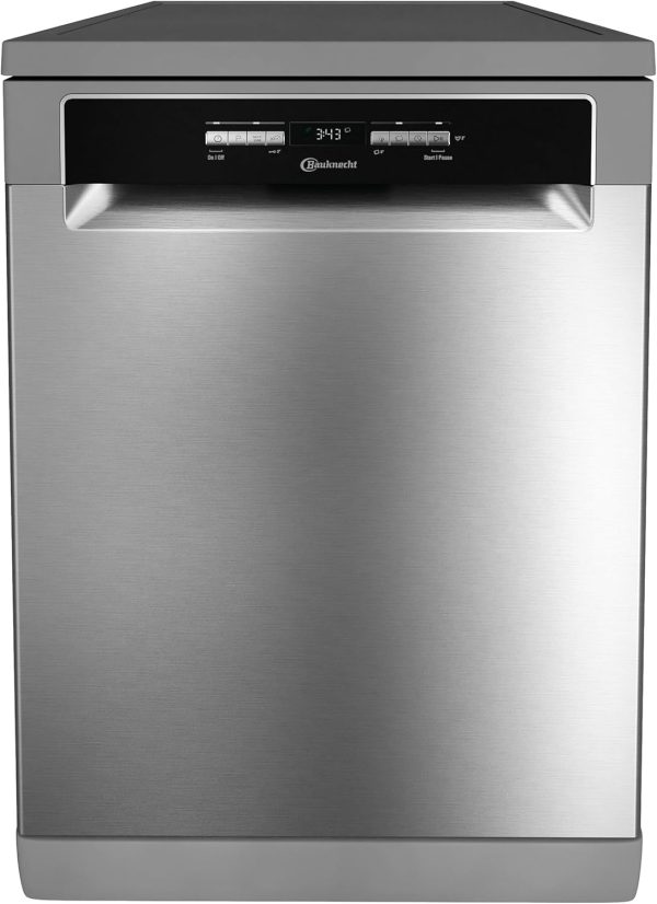 Bauknecht BK4FB14BN7A0X Freistehender-Geschirrsp??ler/ 60 cm/ActiveDry?CT??r?ffnungssystem/Startzeitvorwahl/MultiZone?Cseparates Ober-oder Unterkorbsp??len/Besteckschublade?Cflexibel beladbar