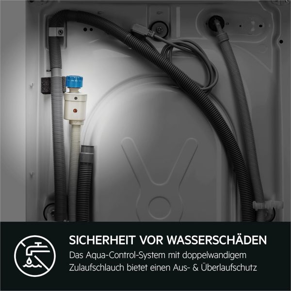 AEG L6FBG51470 Waschmaschine / Serie 6000 mit ProSense / Testsieger der Stiftung Warentest / 7.0 kg / Leise / Mengenautomatik / Nachlegefunktion / Kindersicherung / Wasserstopp / 1400 U/min – Bild 5