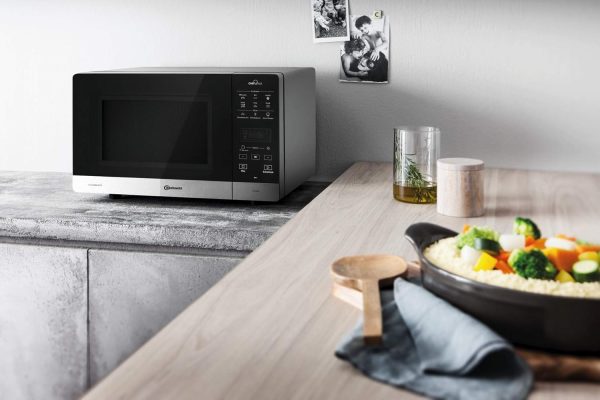 Bauknecht MW 49 SL Freistehender Mikrowellen Backofen/ Mikrowelle 800 Watt/ Quarz-Grill 900 Watt/ Hei?luft 1700 Watt/ Dampfgarfunktion inkl. Dampfgarbeh?lter – Bild 8