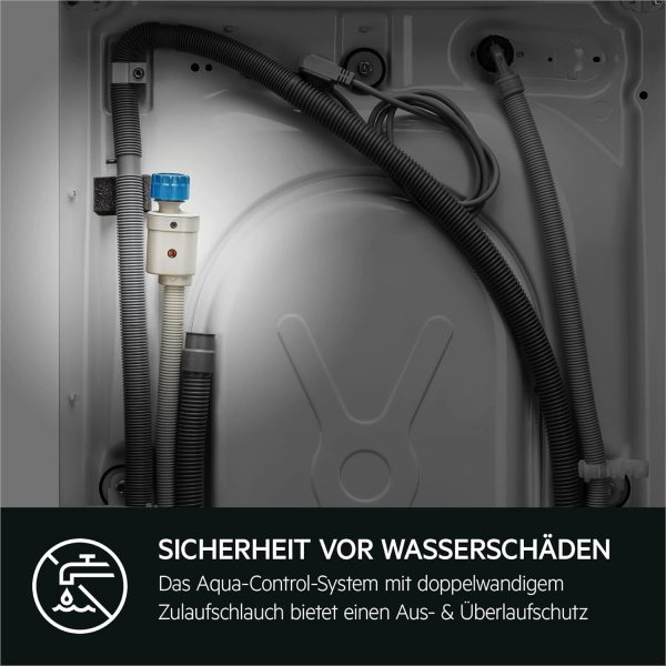 AEG L6AMZ48FL? Waschmaschine / Serie 6000 mit ProSense / Mengenautomatik / 8.0 kg / 1400 U/min – Bild 5