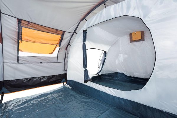 Zelt Super+ f??r 4 Personen | Gro?es Tunnelzelt mit 2 Eing?ngen und Vordach. 3000 mm Wassers?ule | Gruppenzelt. Campingzelt. Familienzelt – Bild 9