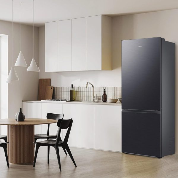 Samsung RB53DG706BB1EF K??hl-Gefrierkombination. 203 cm. 538 l. Extra breit (75 cm). K??hlschrank mit Gefrierfach. Wifi & AI Energy Mode. Twin Cooling+. Twist Ice Maker. Premium Black Steel – Bild 8