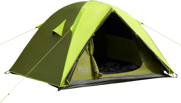 Camping Zelt 4 Personen Blackout 4 Mann Zelt wasserdicht 3000mm Kuppelzelt Familienzelt Festivalzelt f??r Camping Reise Trekking Garten