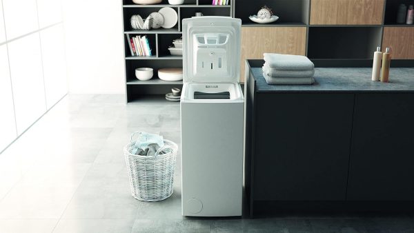 Bauknecht WMT BK 126 B Toplader-Waschmaschine/6 kg/1200 UpM/Kurz30'/FreshFinish/Extra Sp??len/SoftOpening/Sportkleidung/Wolleprogramm/Aqua Saver/Inverter Motor [Energieklasse B] – Bild 8