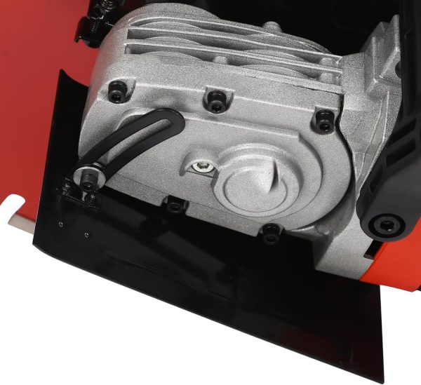 4000W Elektrisch Betonsäge Betonsägenschneider Gipsschneider. Nass-/Trocken Steinschneidemaschine Schnitttiefe 165 mm mit 410 mm Scheibensägeblatt Zum Trennen von Stein. Beton. Granit – Bild 5