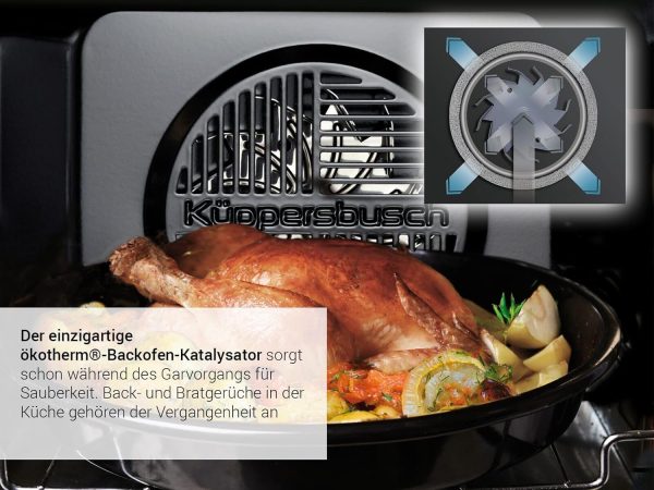 K??ppersbusch CBM 6550.0 SE5 K-Series. 5 Compact Backofen mit Mikrowelle Schwarz/Black Velvet – Bild 3